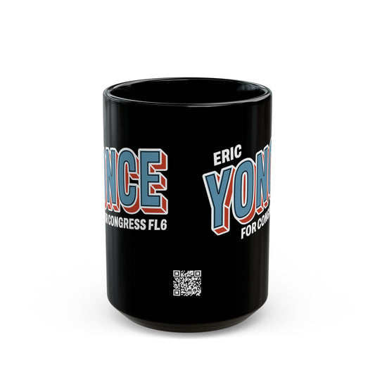 Yonce for Congress Black Mug 11oz/15oz
