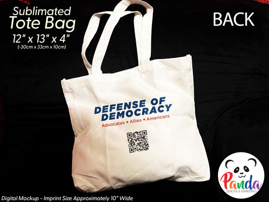 Tote Bag Veterans Defending Democracy