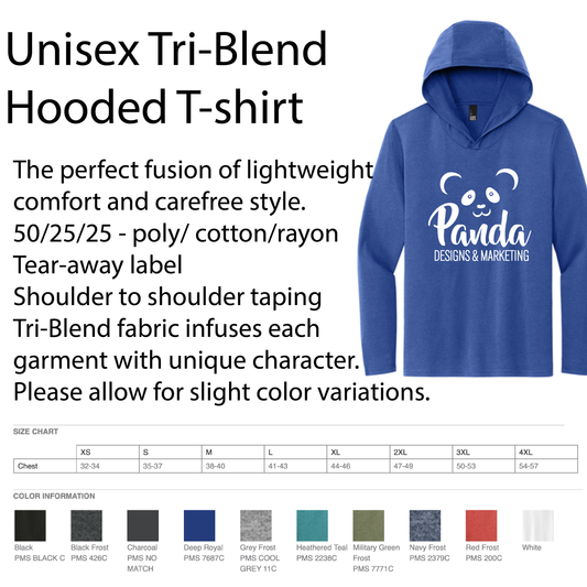 Men's / Unisex Hooded T-shirt - Defense of Democracy - Choose your logo and colors!