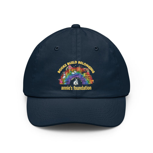 Books Build Belonging Dad Hat - Annie's Foundation