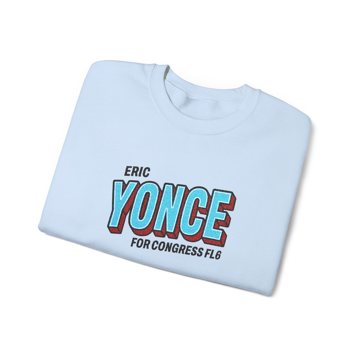 Embroidered Sweatshirt - Yonce for Congress