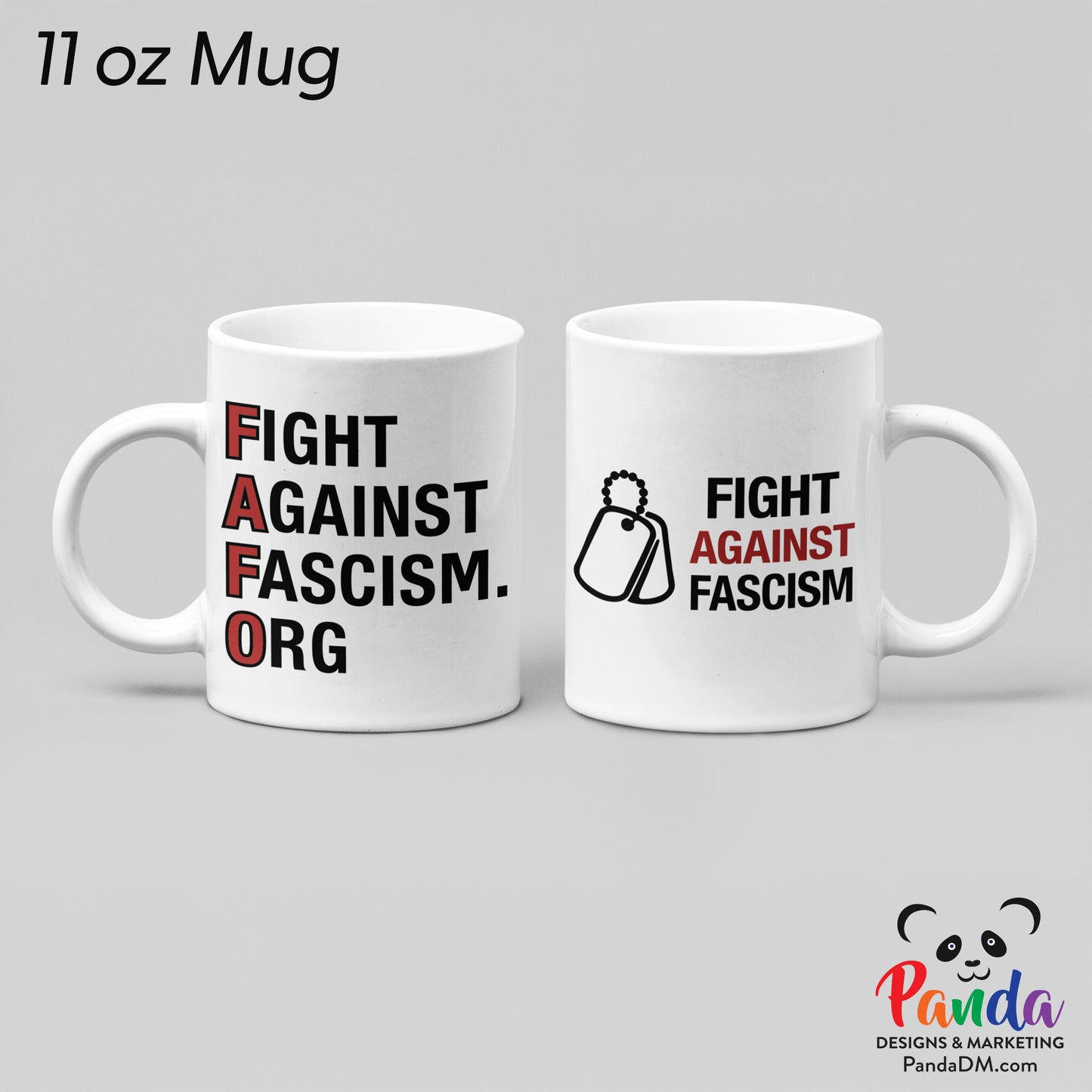 Fight Against Fascism / FAFO Mugs (11oz or 15oz)