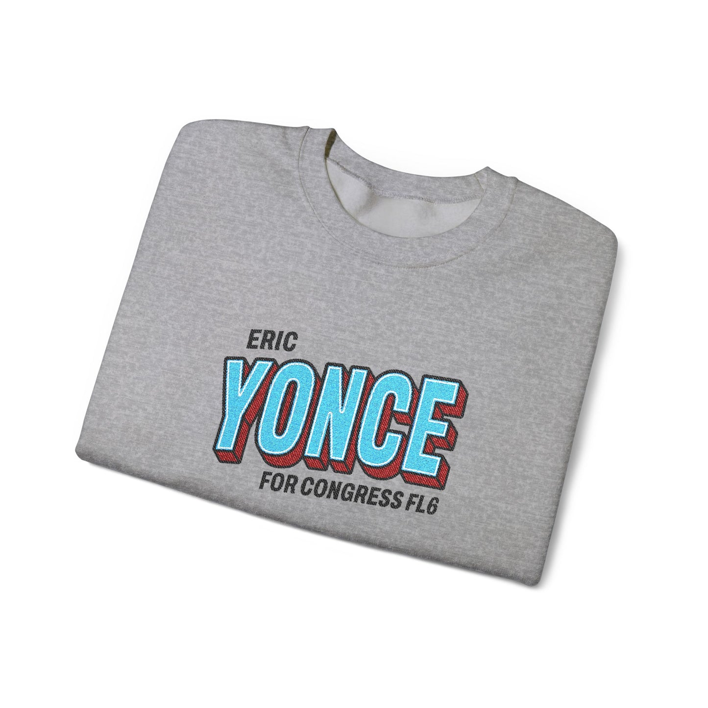 Embroidered Sweatshirt - Yonce for Congress