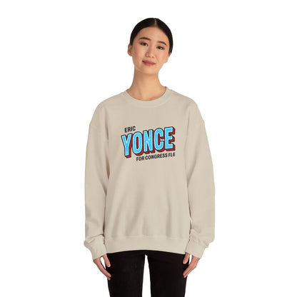 Embroidered Sweatshirt - Yonce for Congress