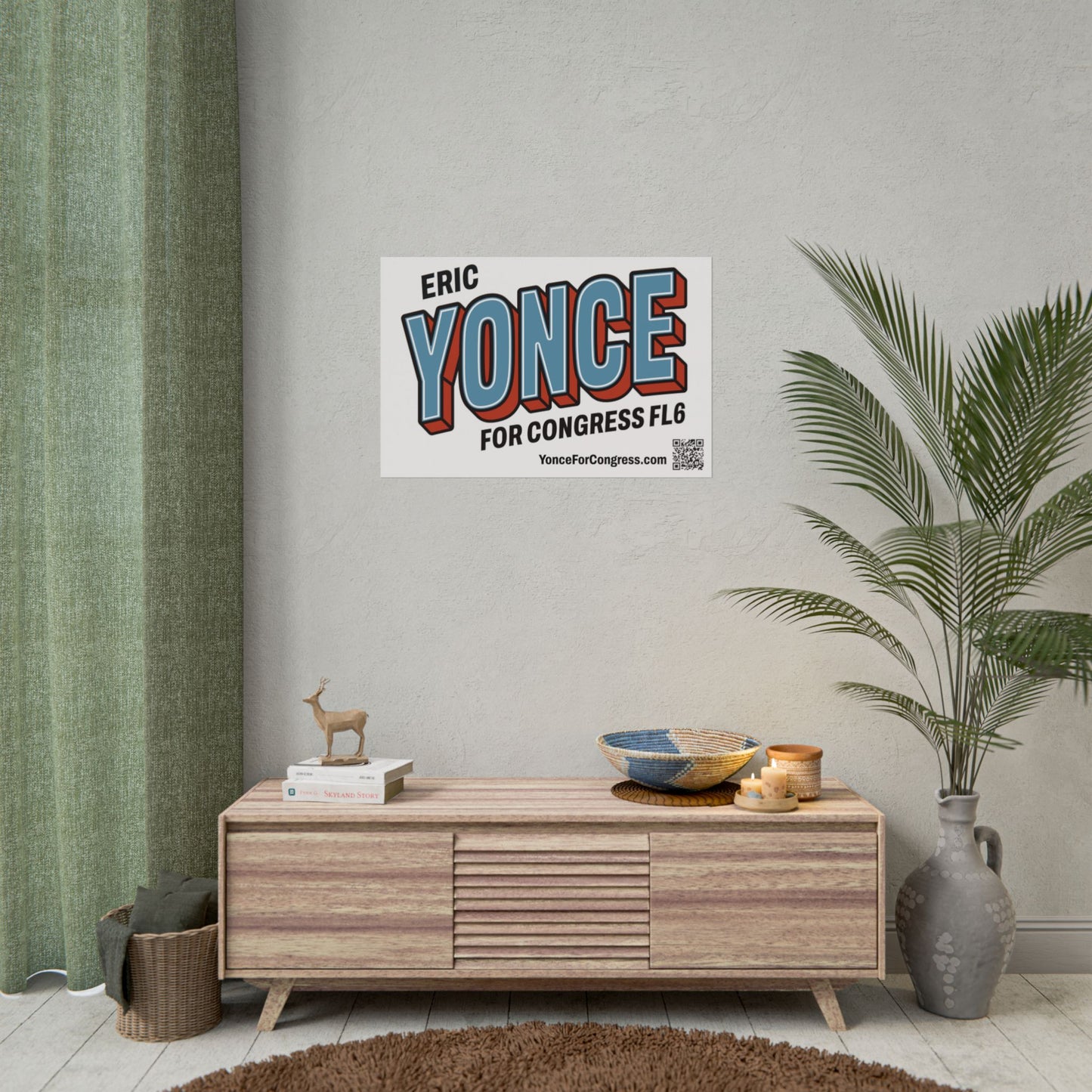 Rolled Poster  - YONCE for Congress Campaign Poster