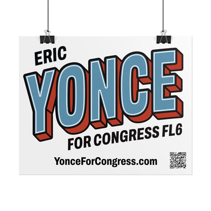 Rolled Poster  - YONCE for Congress Campaign Poster