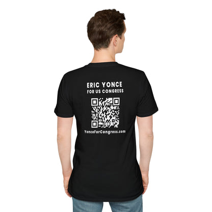 Yonce For Congress Unisex T-Shirt - Front and Back Imprint