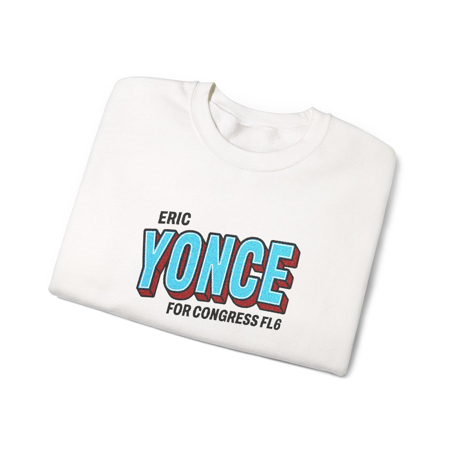 Embroidered Sweatshirt - Yonce for Congress