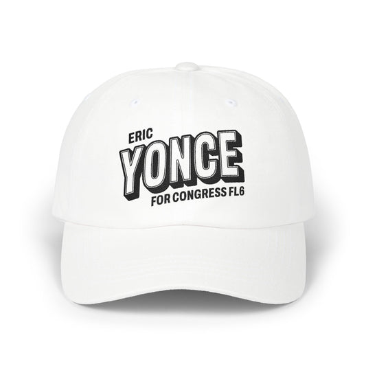 Embroidered Classic Dad Cap - Eric Yonce For Congress FL6