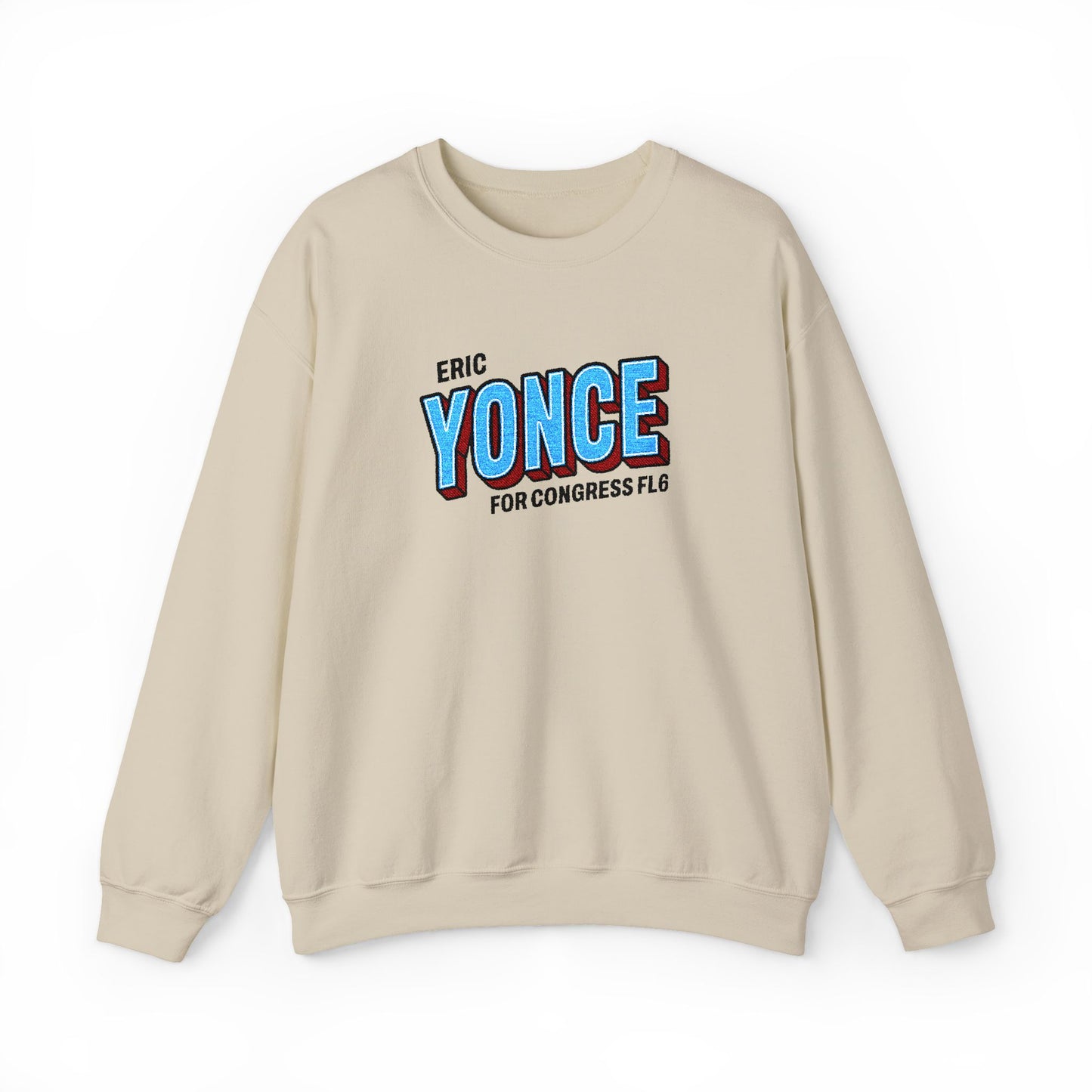 Embroidered Sweatshirt - Yonce for Congress