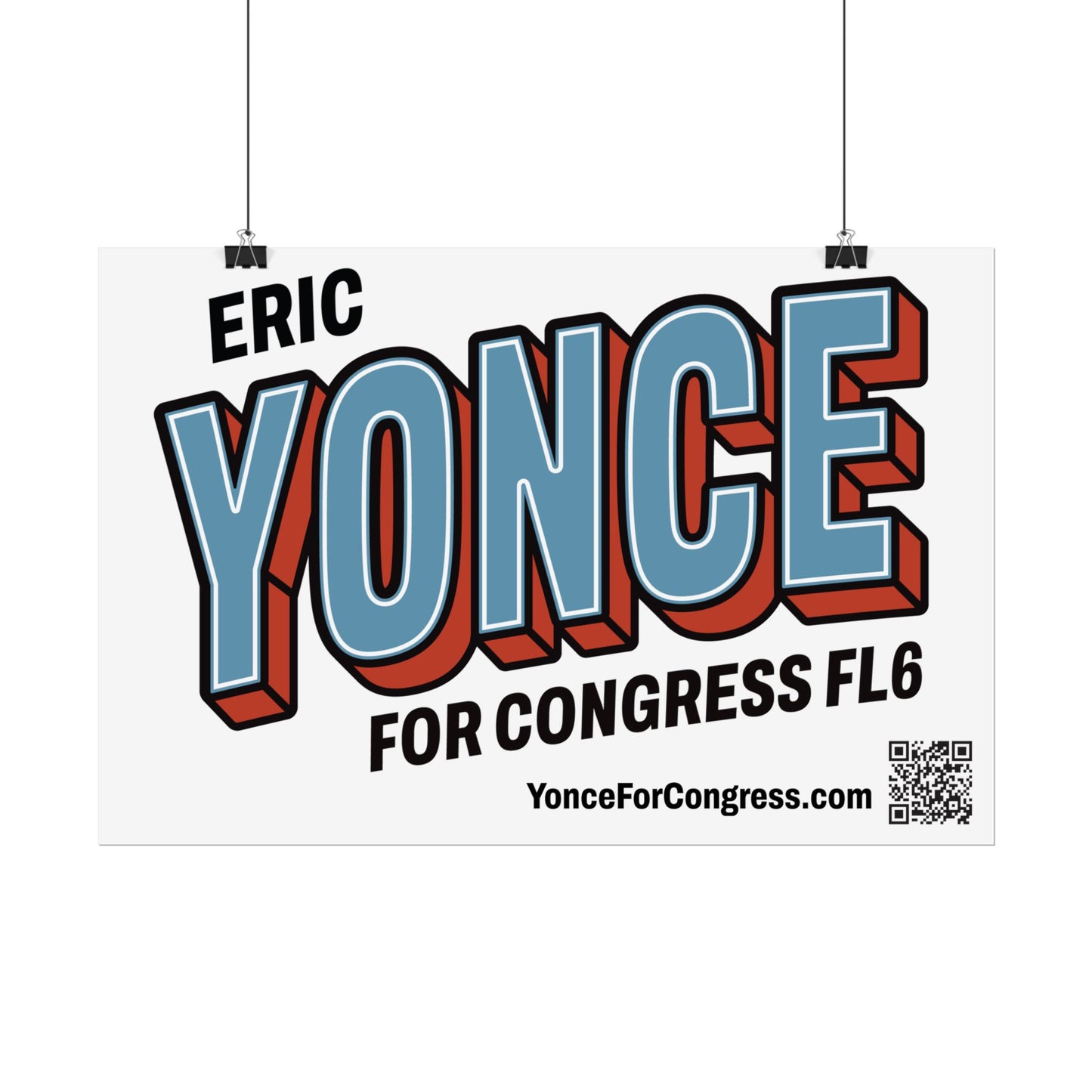 Rolled Poster  - YONCE for Congress Campaign Poster