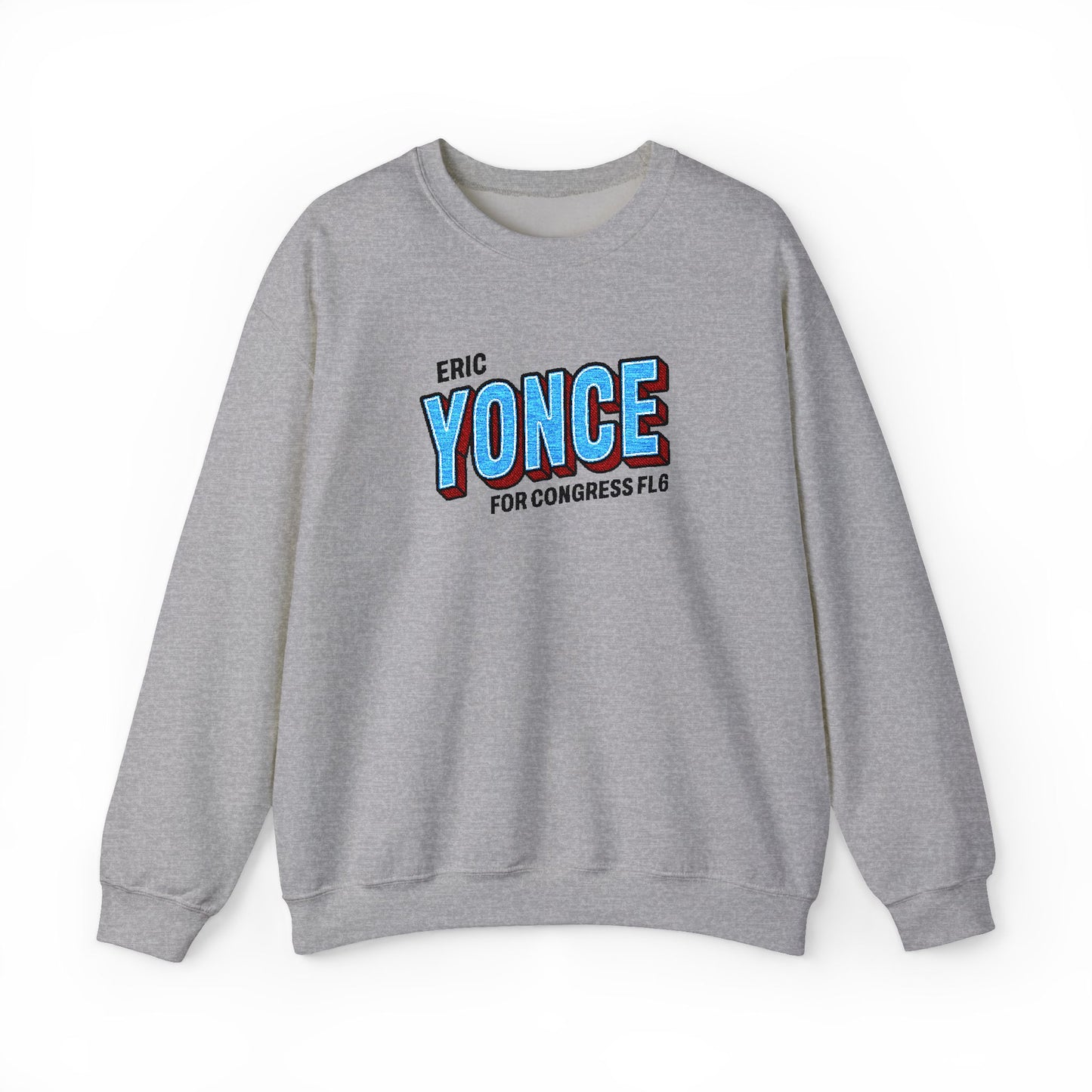 Embroidered Sweatshirt - Yonce for Congress