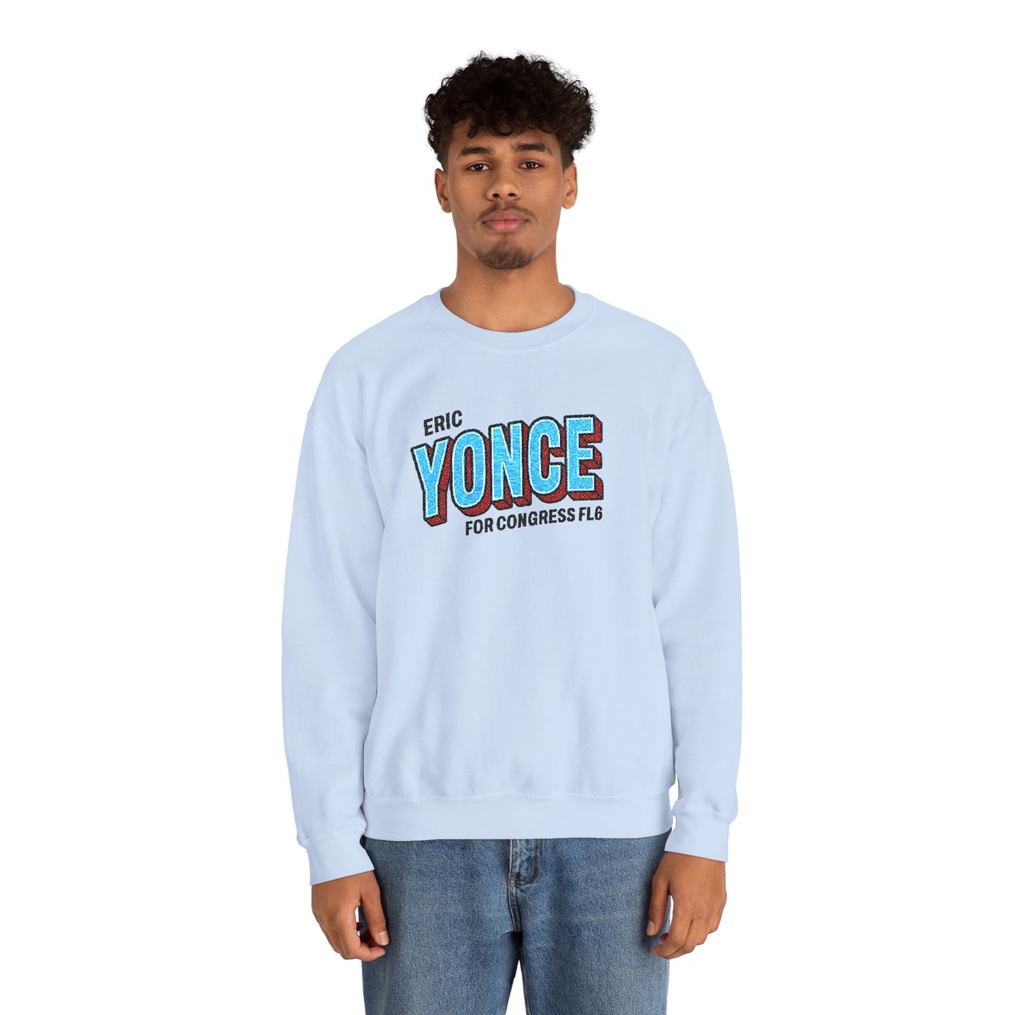 Embroidered Sweatshirt - Yonce for Congress