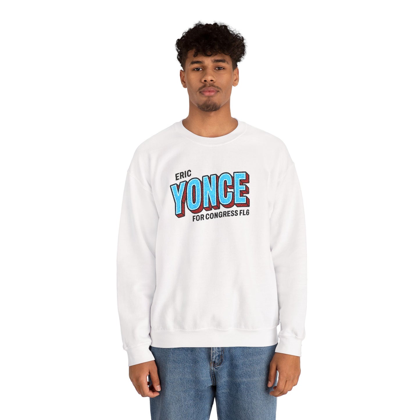 Embroidered Sweatshirt - Yonce for Congress