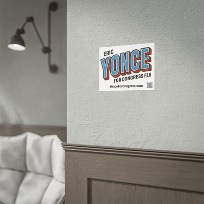 Rolled Poster  - YONCE for Congress Campaign Poster