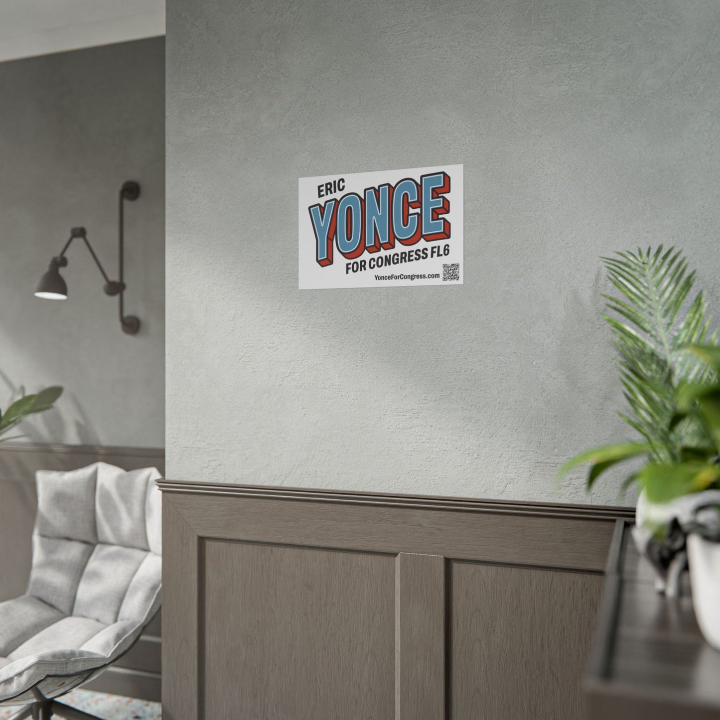 Rolled Poster  - YONCE for Congress Campaign Poster