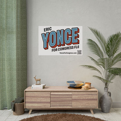 Rolled Poster  - YONCE for Congress Campaign Poster