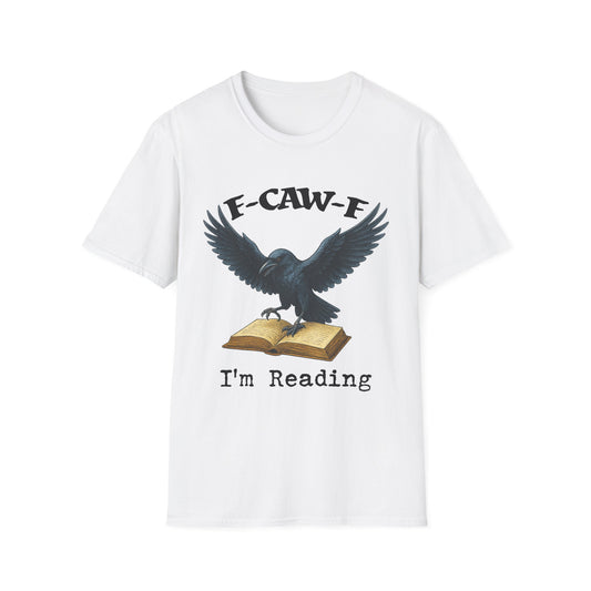 Raven 'F‑caw‑f I'm Reading' T-Shirt