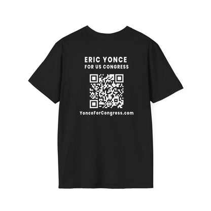 Yonce For Congress Unisex T-Shirt - Front and Back Imprint