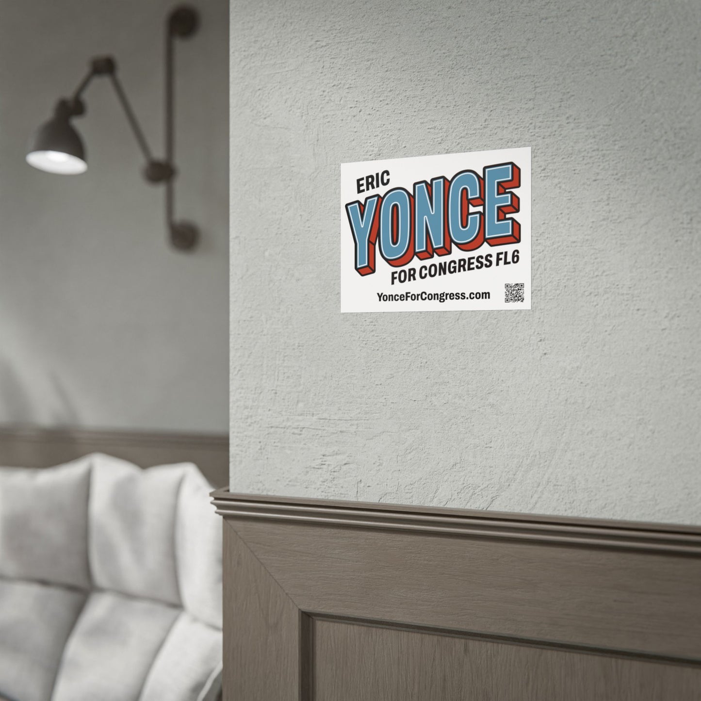 Rolled Poster  - YONCE for Congress Campaign Poster