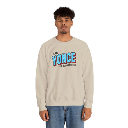 Embroidered Sweatshirt - Yonce for Congress