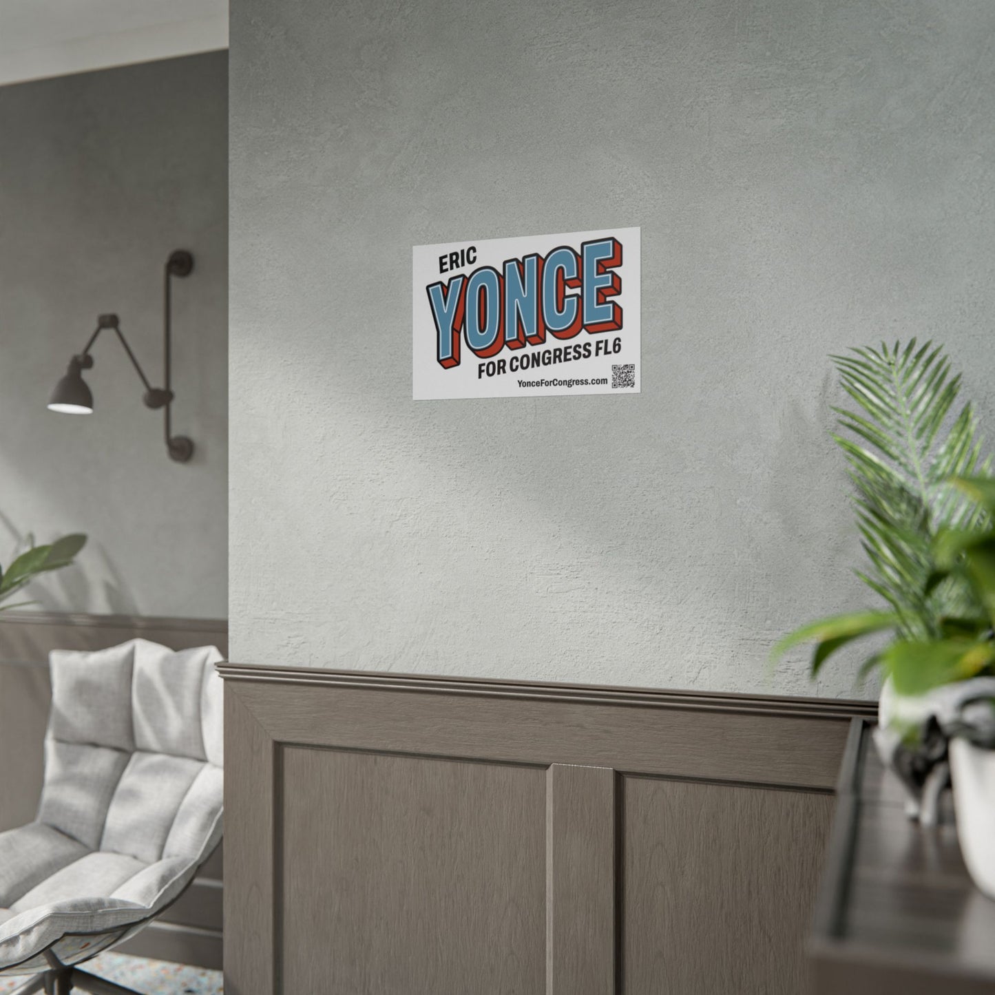 Rolled Poster  - YONCE for Congress Campaign Poster