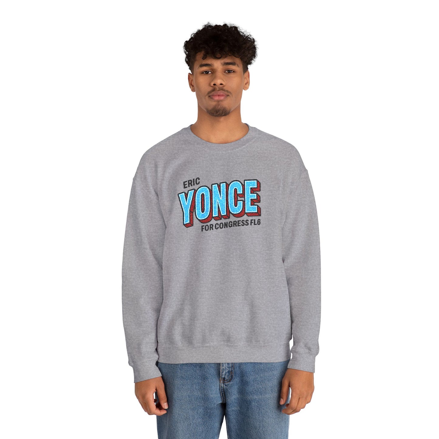 Embroidered Sweatshirt - Yonce for Congress