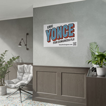 Rolled Poster  - YONCE for Congress Campaign Poster