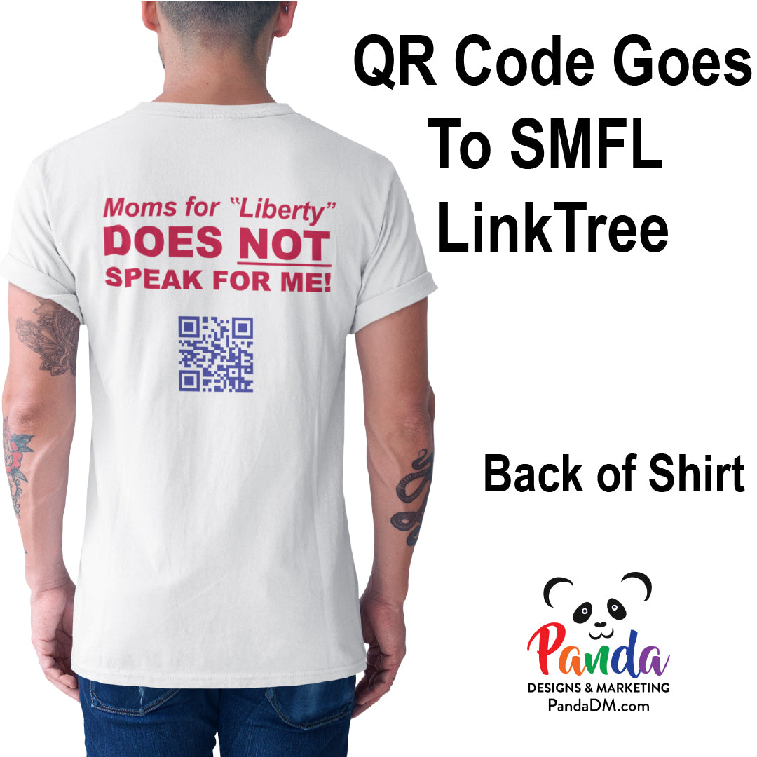 White Stop Moms for Liberty Sublimated T-shirt or Long Sleeve