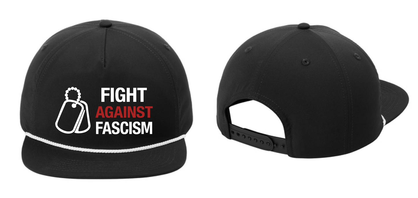 Fight Against Fascism Logo Hats
