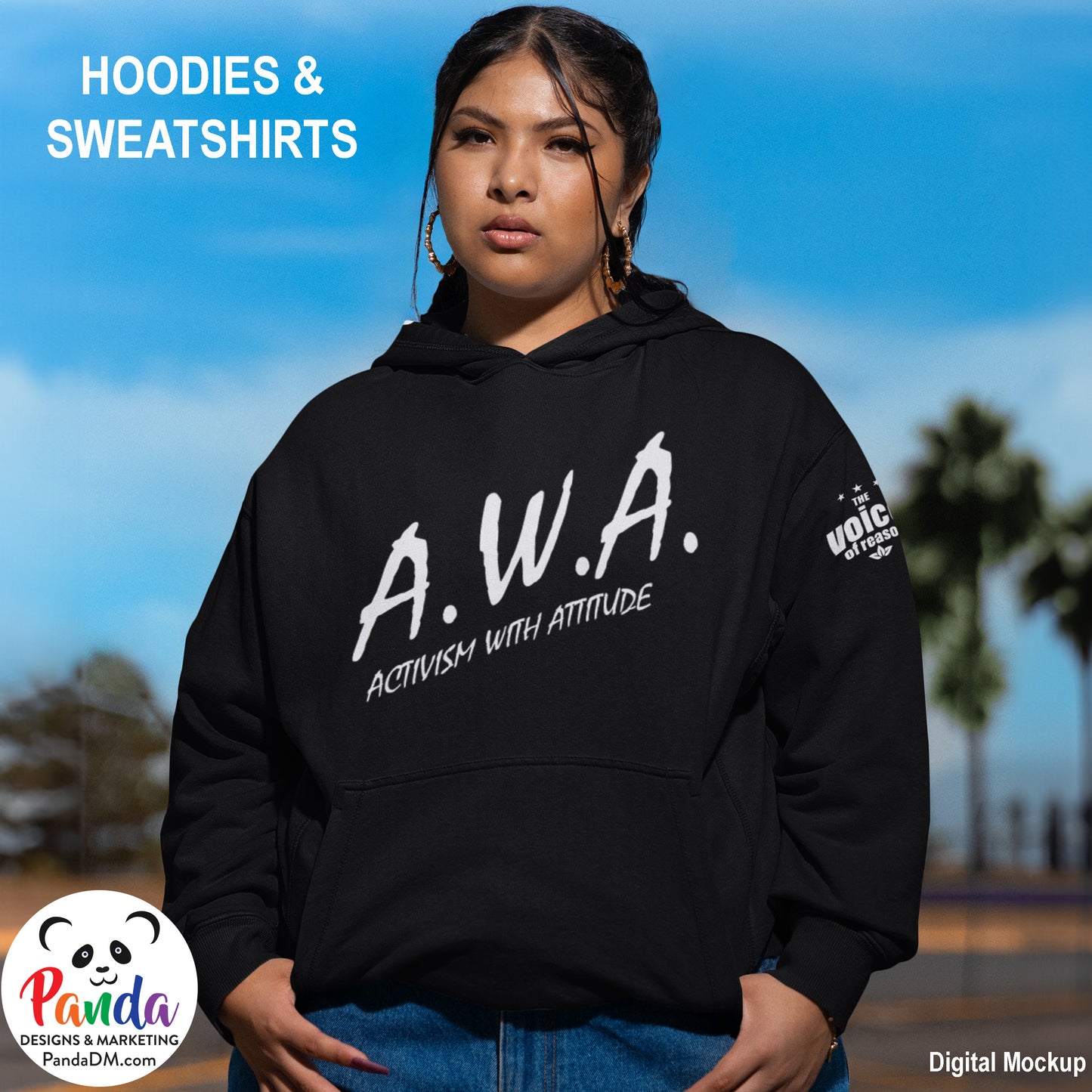 AWA: Activism with Attitude Sweatshirts and Hoodies