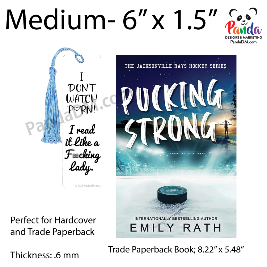 I'm a Lady Bookmark (Plain version)