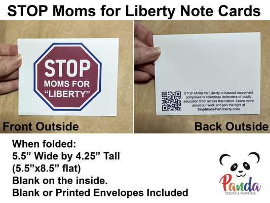 Note Cards - STOP Moms for Liberty