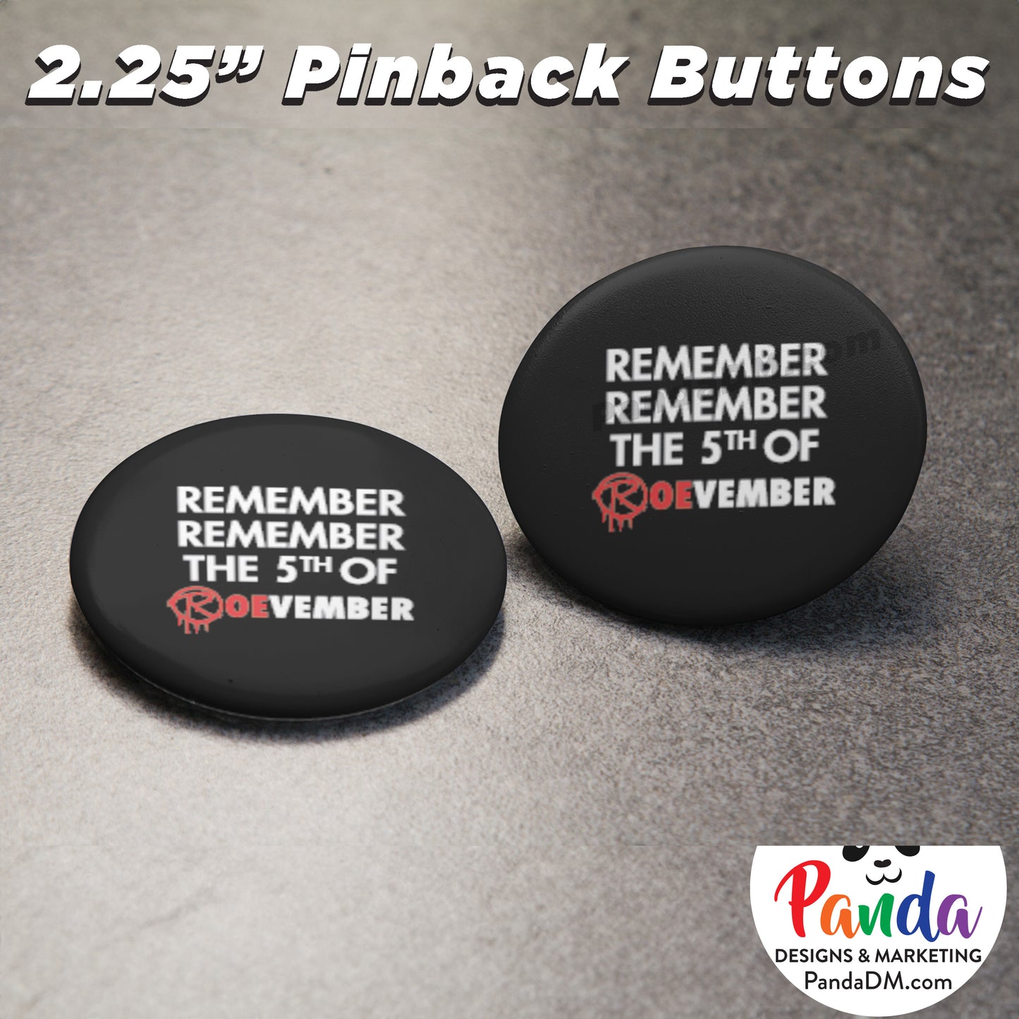 Remember Remember the 5th of Roevember Button