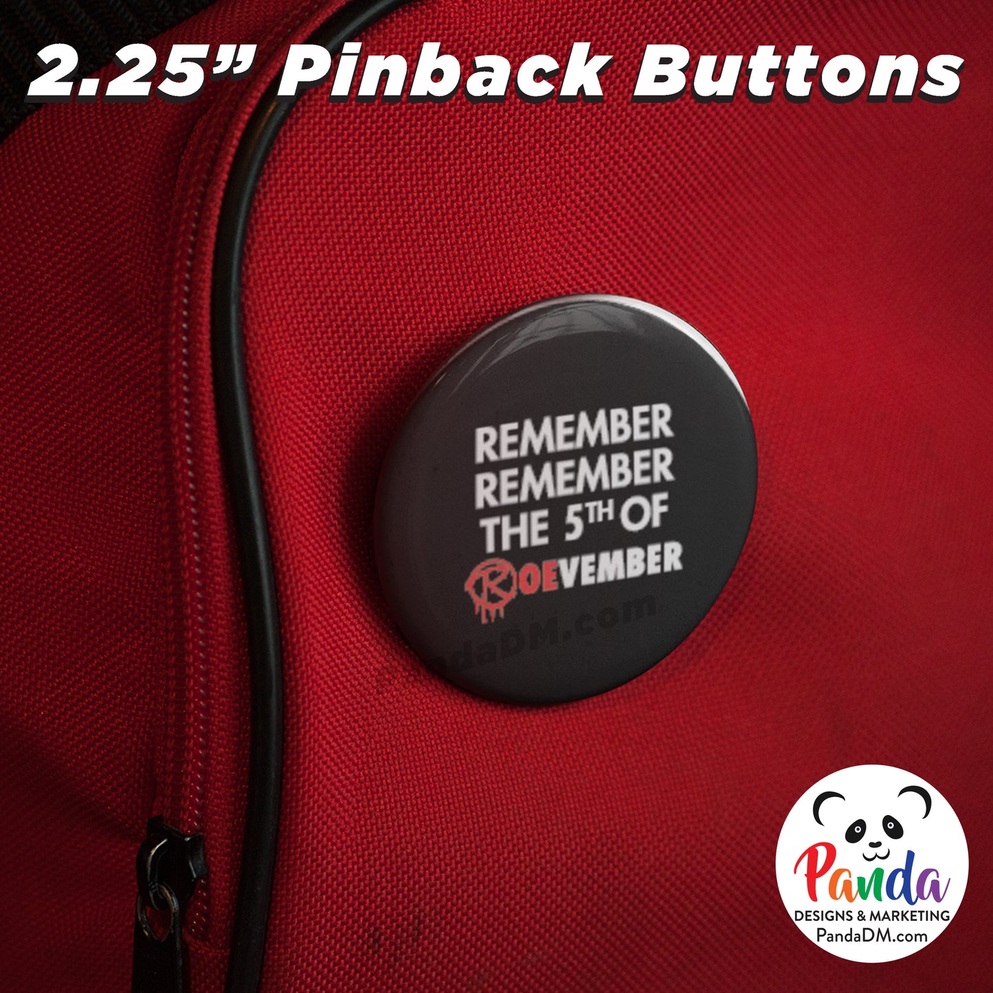 Remember Remember the 5th of Roevember Button