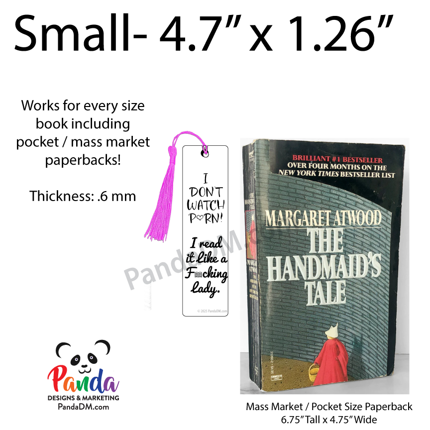 I'm a Lady Bookmark (Plain version)