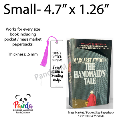 I'm a Lady Bookmark (Plain version)