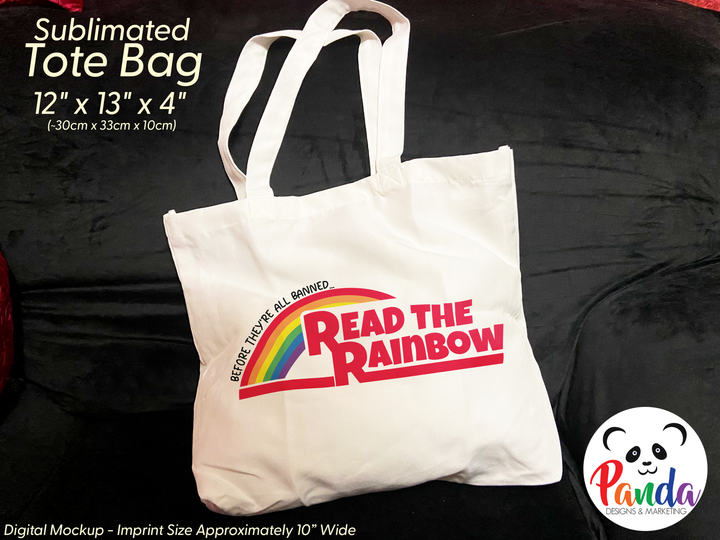 Read the Rainbow: Before They're Banned Sublimated Bags