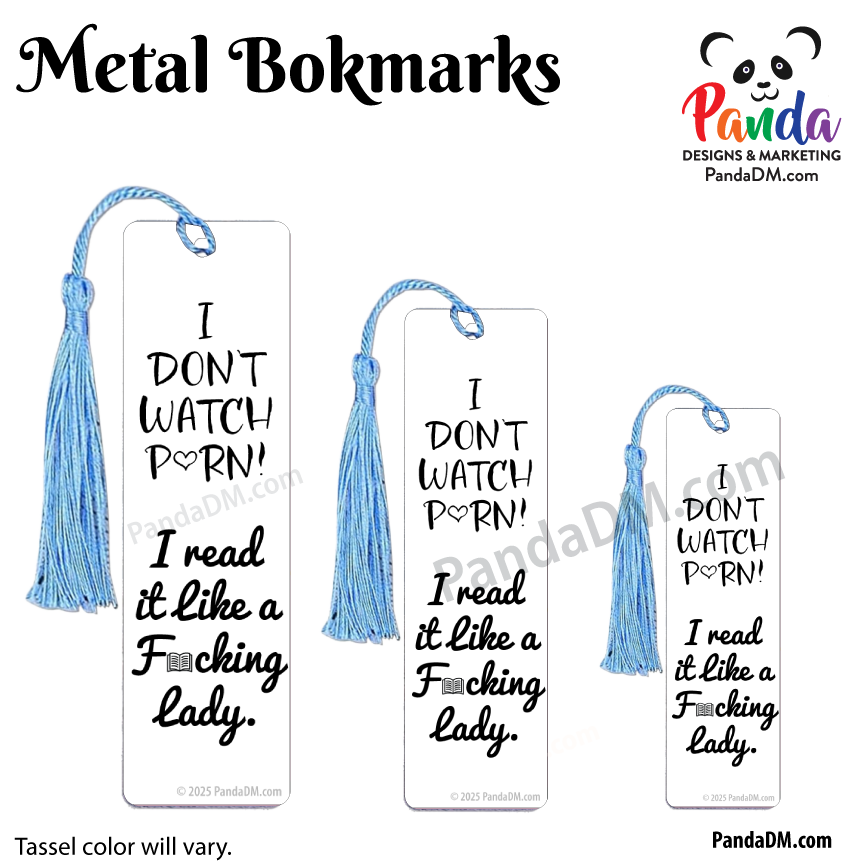 I'm a Lady Bookmark (Plain version)