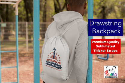 Drawstring Backpack Students Defending Democracy
