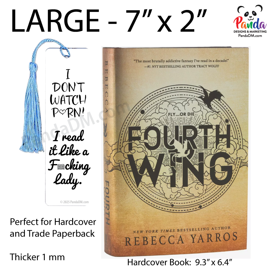 I'm a Lady Bookmark (Plain version)