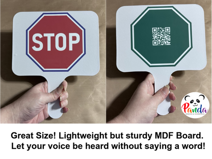 Stop Go Hand Sign - SM4L for School Board Meetings