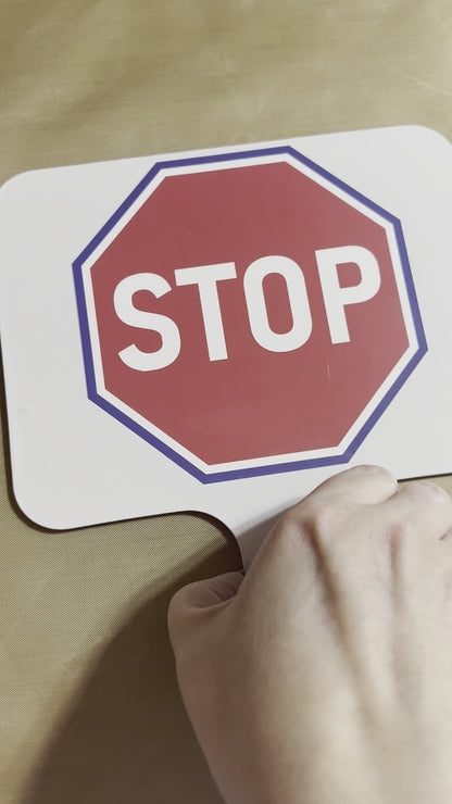 Stop Go Hand Sign - SM4L for School Board Meetings