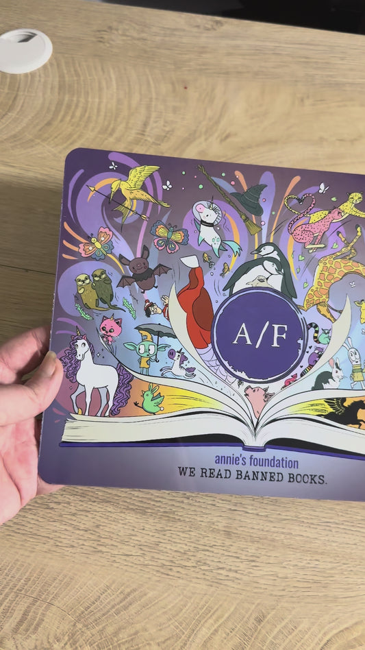 Metal Print - Magical Banned Books - Annies Foundation