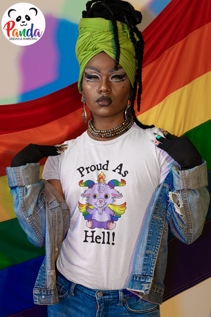 Baby Baphomet Proud as Hell T-shirt.