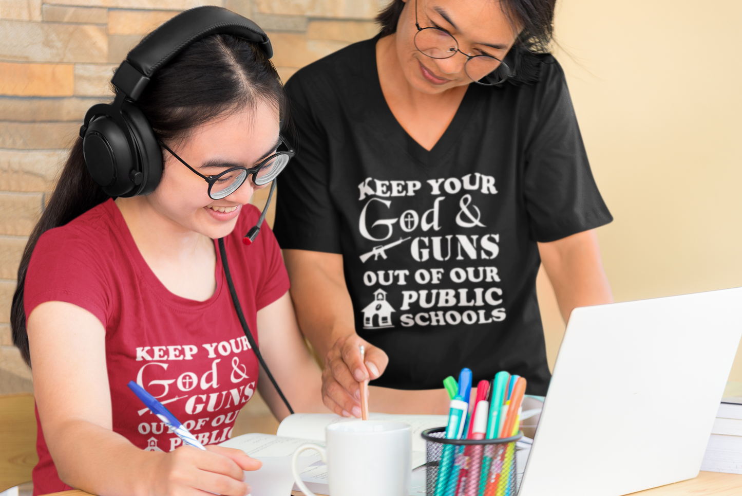 Keep your God and Guns Out of Our Public Schools Shirt