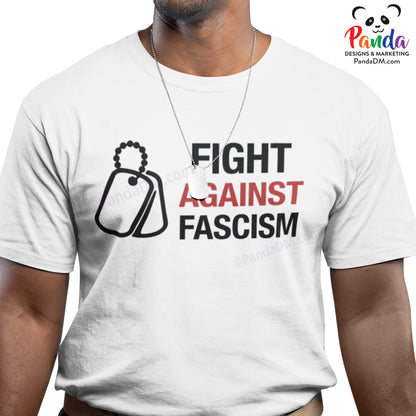 Fight Against Fascism Sublimated Polyester T-shirts (Unisex - Short or Longsleeve)