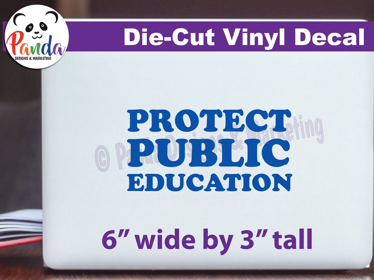 Protect Public Education Vinyl Decal