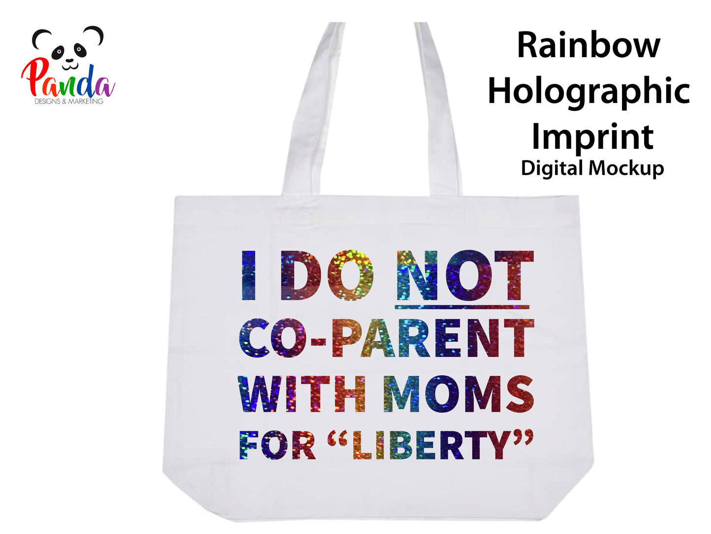 I do NOT co-parent with Moms for Liberty Tote Bag.
