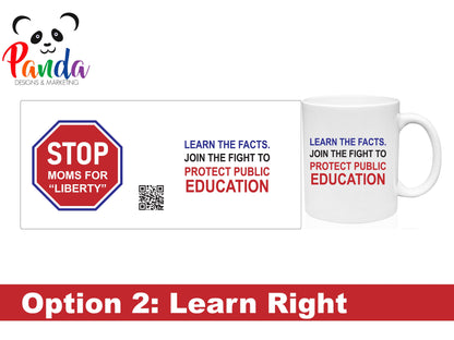 Ceramic Mug - STOP Moms for Liberty